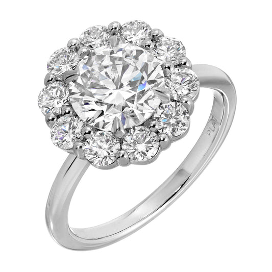 Timeless Brilliance - 3.81 Cttw Round Brilliant Diamond